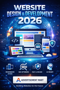 Website Design & Development 2026  Complete Guide by Advertisement Mart